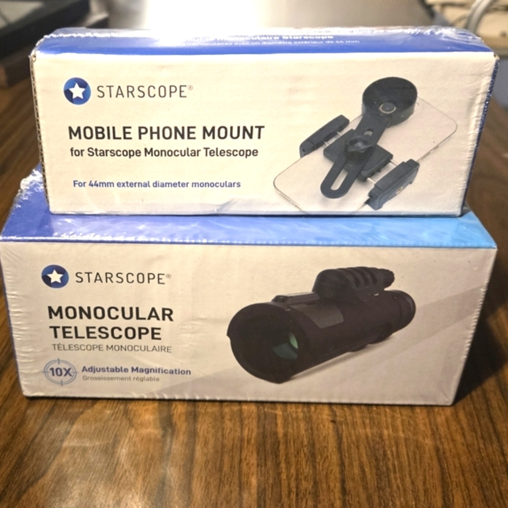 Starscope Monocular Telescope with Mobile Phone Mount - Picture 6 of 9